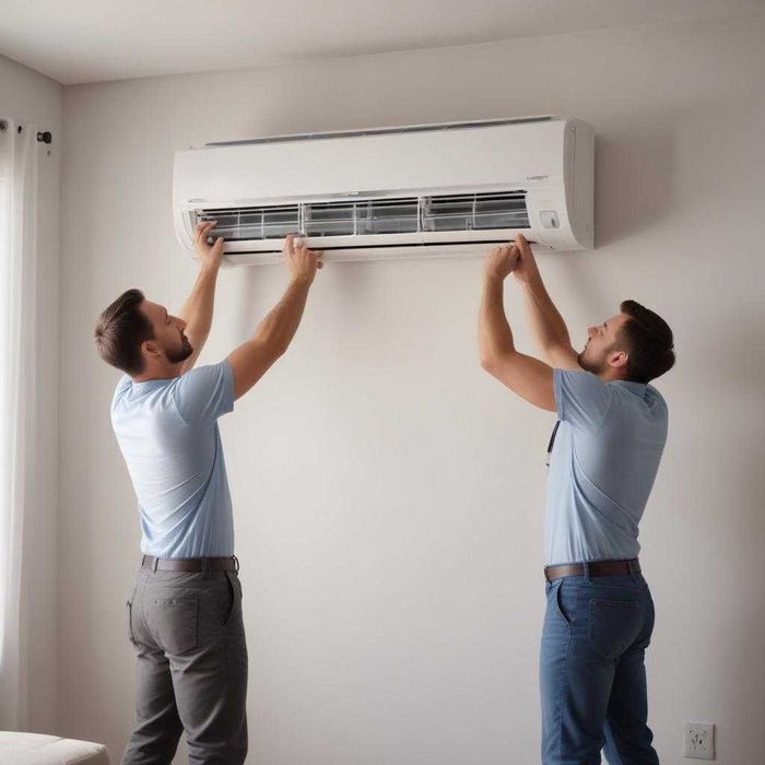 Установка кондиционера