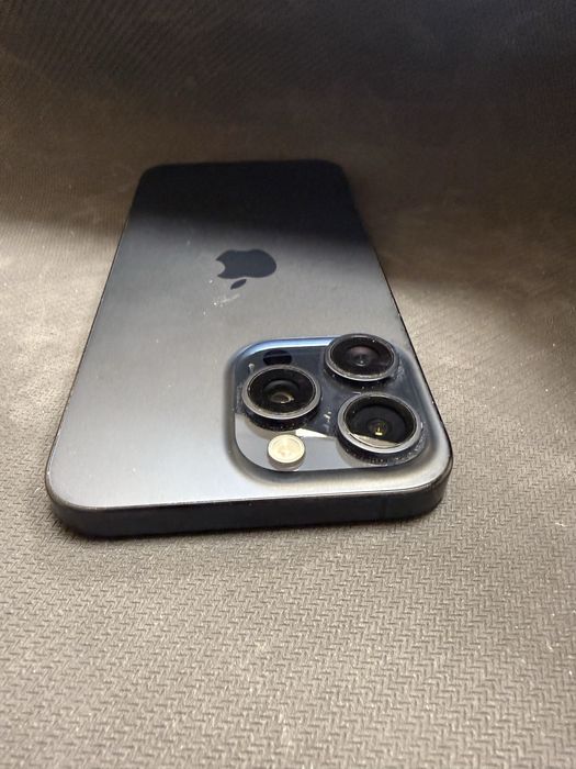 iPhone 15 pro max, blue titanium, 256gb с дефект