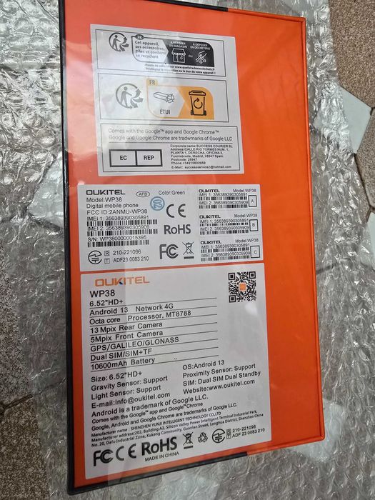 Telefon Oukitel WP38