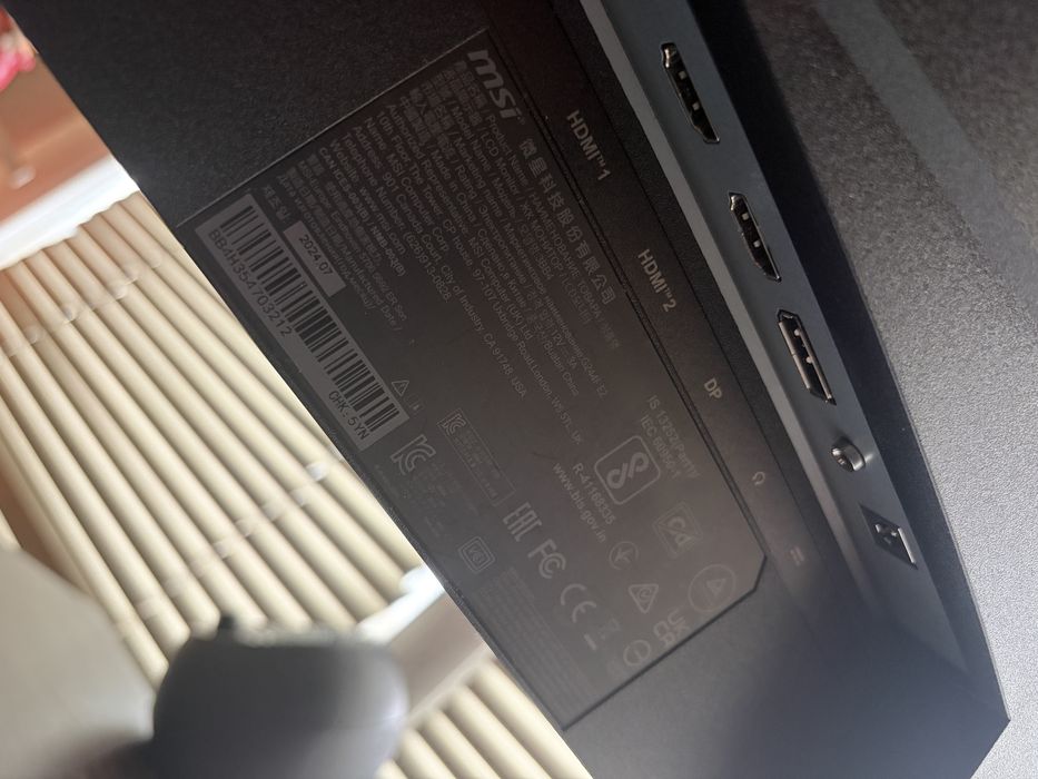 Гейминг монитор MSI G244F E2 180hz С ГАРАНЦИЯ
