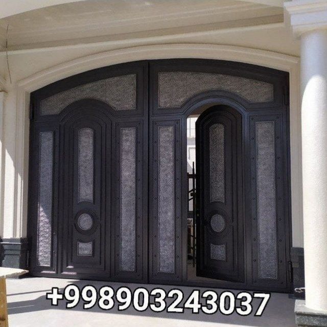 Покраска ворот и решеток Дарвоза бояш Darvoza boyash