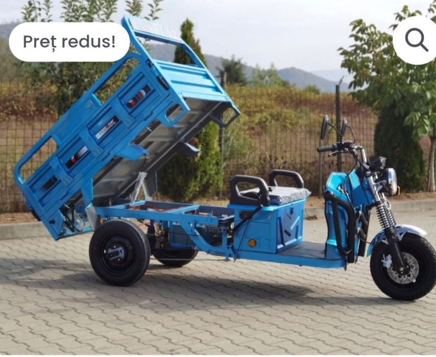 Triciclu electric Breckner MODEL-M 2000 W- FARA PERMIS CIV inclus