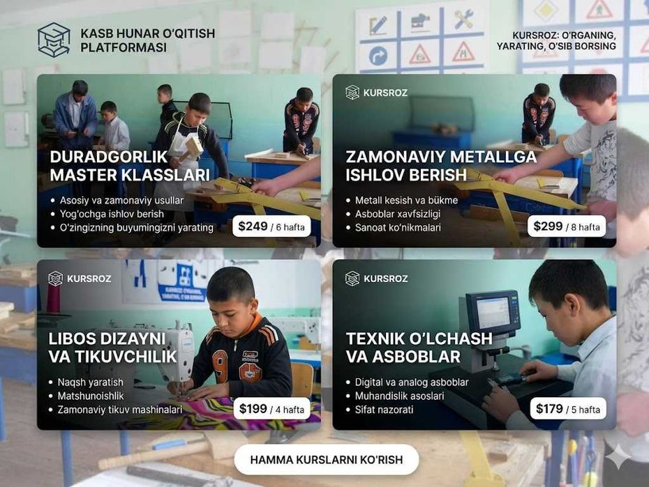 Kasb hunarga O'qitish xizmati