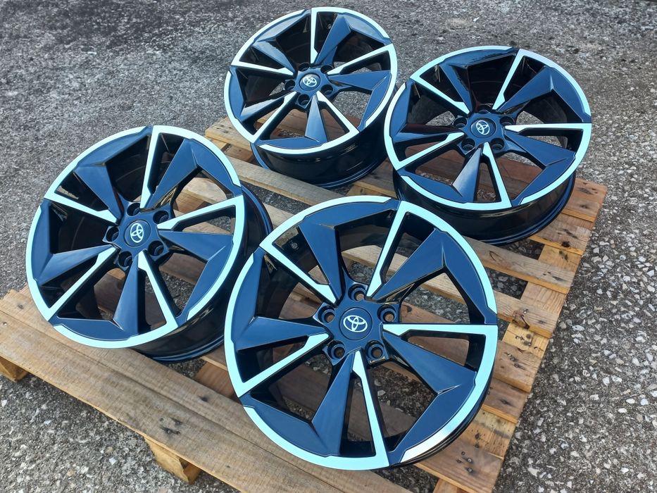 17"5х114.3 Toyota Kia Nissan Mazda Honda Hyundai 7j et41 Black Diamnd Чисто Нови.