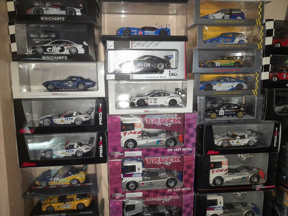 1:43 състезателни модели.minichamps ,spark,schuco,tsm