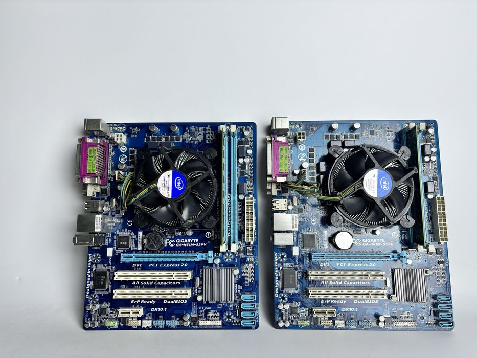 Материнские платы 1155 сокет Gigabyte H61 с core i5