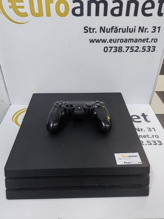 Consola Sony Playstation 4 PRO,1TB, Negru - Controller Wireless -N-