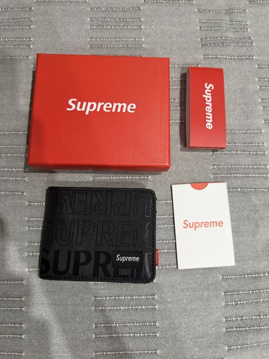 Portofel negru supreme + cutie