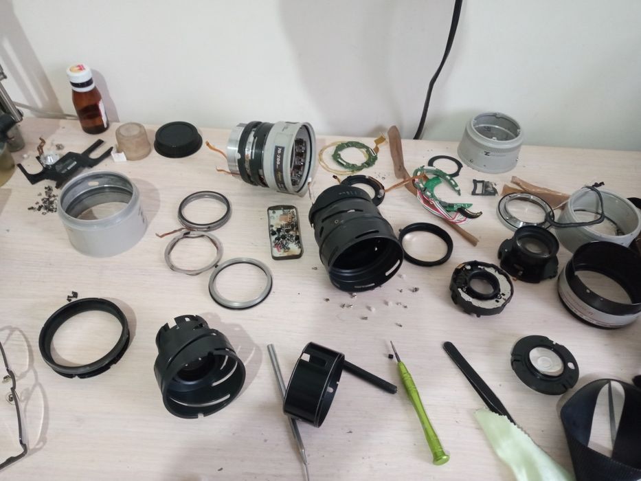 Ремонт Фотоаппаратов объективов и видеокамер