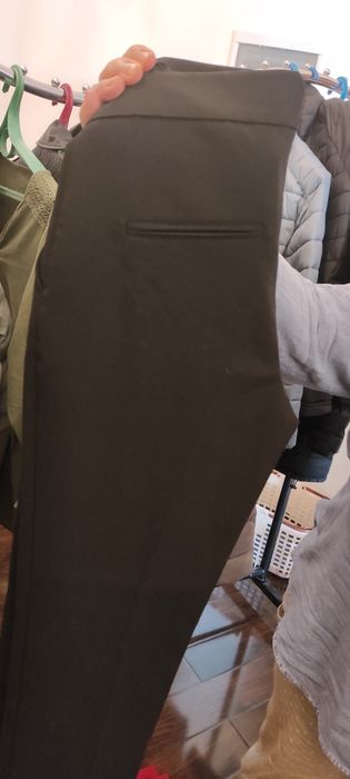 Новые два темно синие брюки классические Турция S