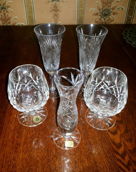 Фужеры, Бокалы хрустальные