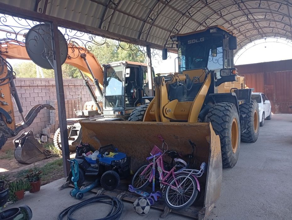 Услуги экскаватора и пагрузшик