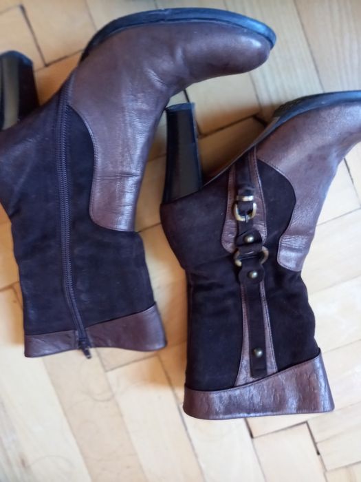 Чисто нови дамски  ботуши мокасини