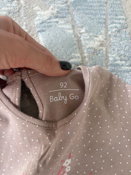 Футболка детская для девочки , рост 86-92