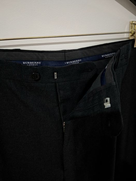 Pantaloni eleganți Burberry London bărbați marime XL (54), 60% Lână