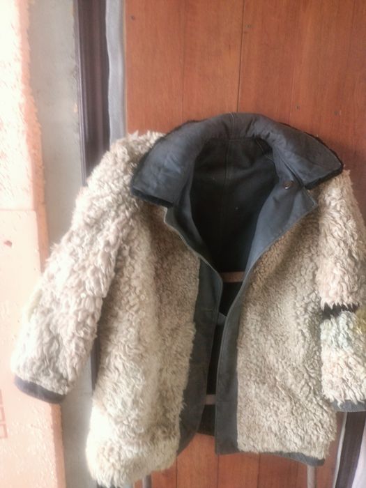 Дублёнка б/у военная 80-90 годов.