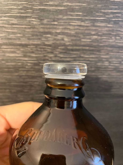 Set 3buc Sticla intunecata cu dop de sticla+silicon