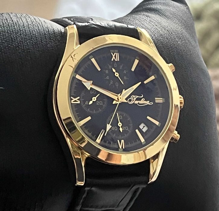 Ceas barbatesc Tardima chronograph mecanism Seiko VD57 functional