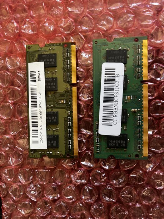 Samsung 4GB Kit памети (2×2GB) DDR3 SO-DIMM PC3-10600S 1333MHz Laptop RAM