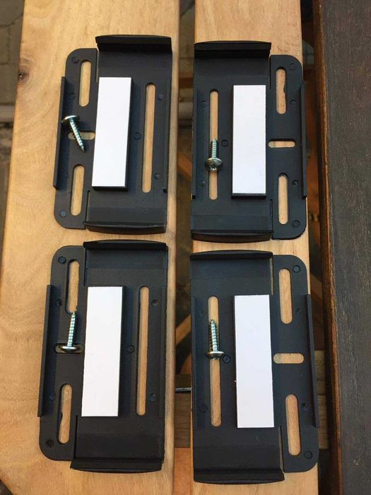 Suport auto slim Transparent/Negru Fata-Spate NOU! (Nu 3d!)