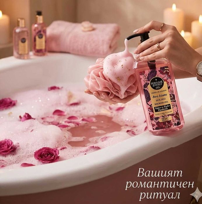 Натурален Душ Гел Love Kisses от Eyüp Sabri Tuncer