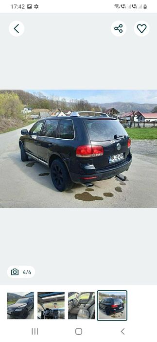 Bara capota aripi vw touareg