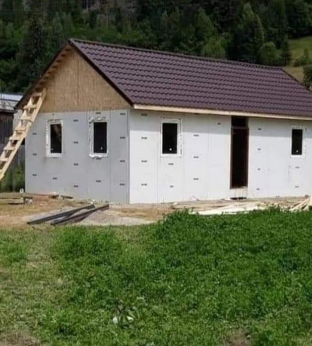casele modulare sunt călduroase pe timpul te iarna