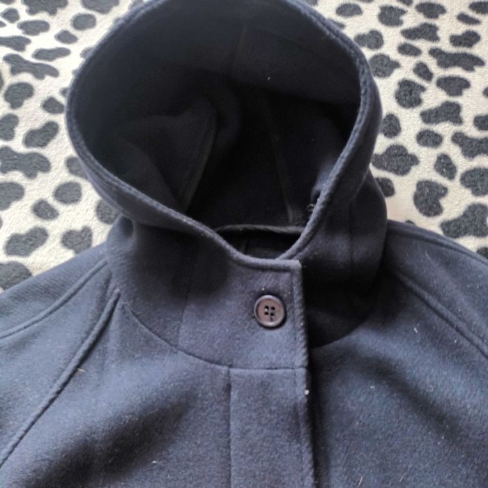 Дамско синьо палто