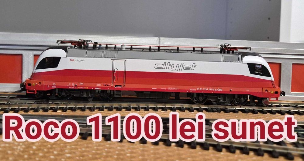 Locomotive scara Ho trenuleț electric piko roco Acme digitale sunet