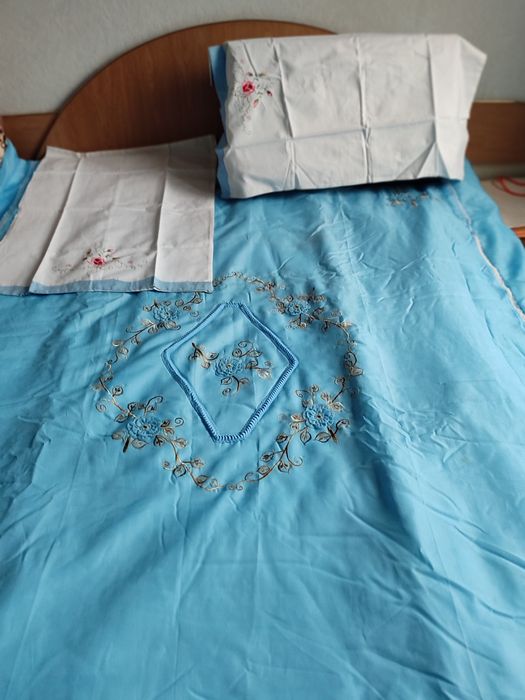 Покрывало жаккардовое советское