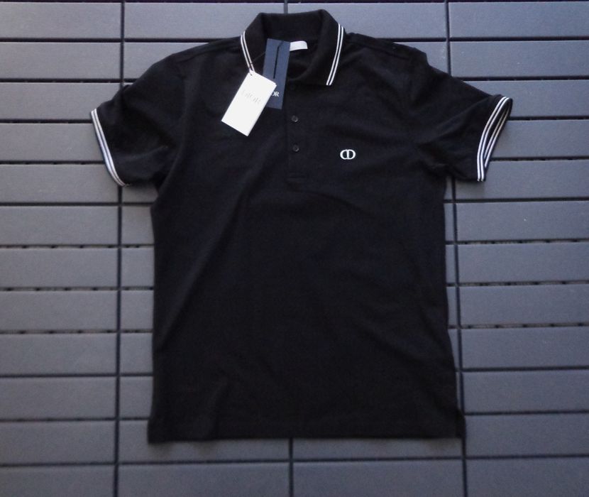 Мъжка  тениска от  Dior Black CD Logo