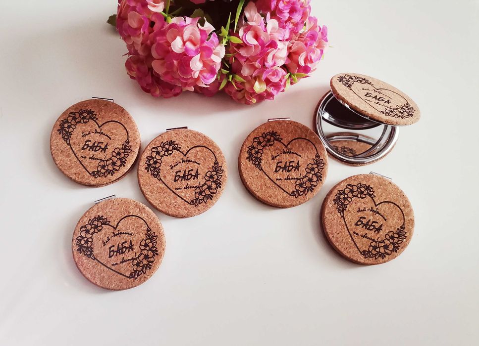 Огледалце с послание подарък