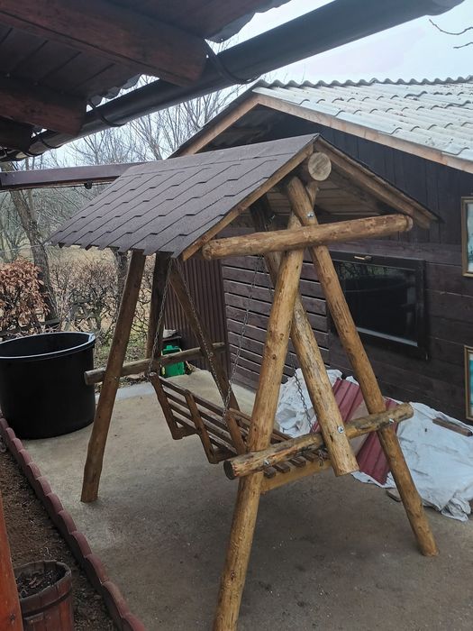 Leagan rustic de vanzare. Fac si unele schimburi.