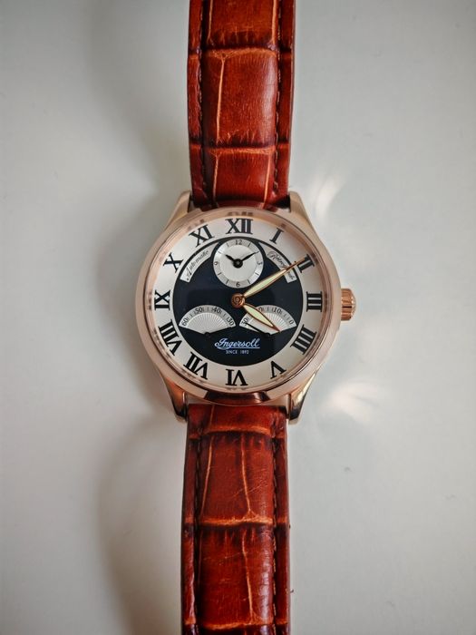 Ceas automatic INGERSOLL Retrograde Dual Time GMT