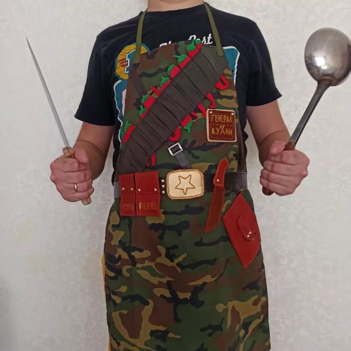 Подарочный фартук. Подойдёт для мужчин и мальчиков
