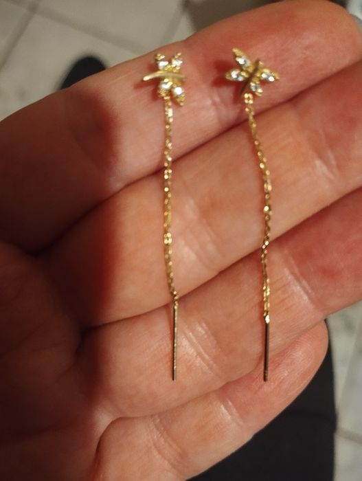 Cercei  aur  14k