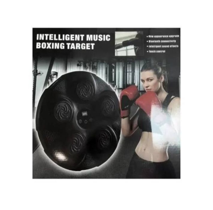 Бокс машина музикална със светлина, 5 мишени, ръкавици