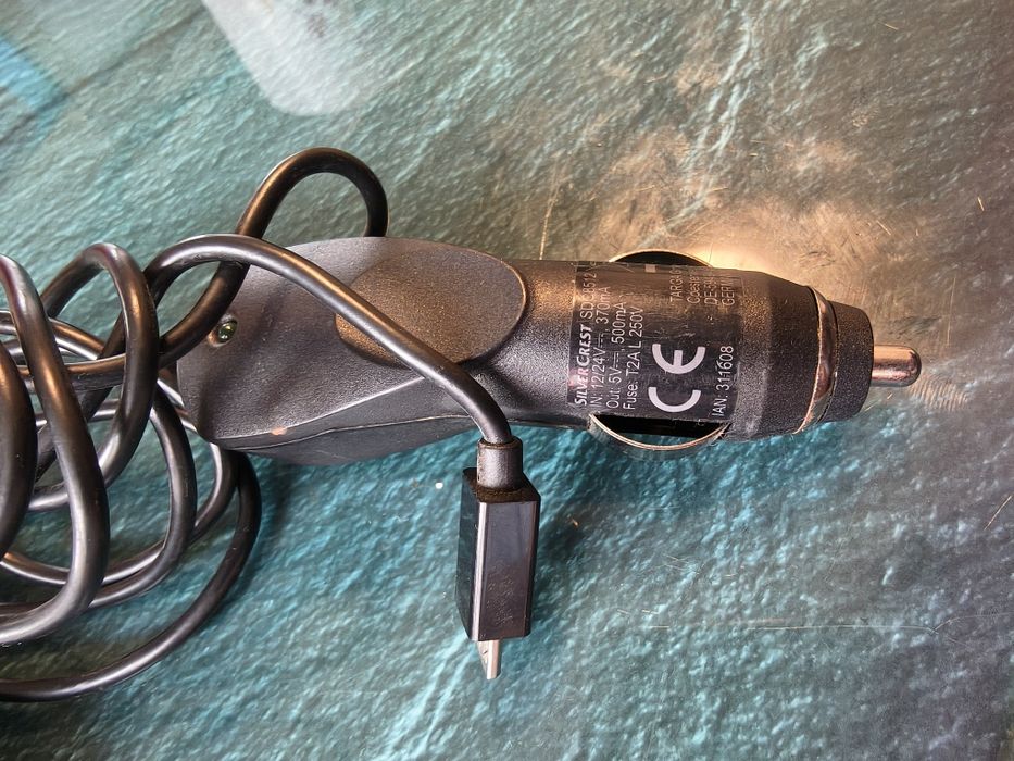 Încărcător auto 5v, mini-usb