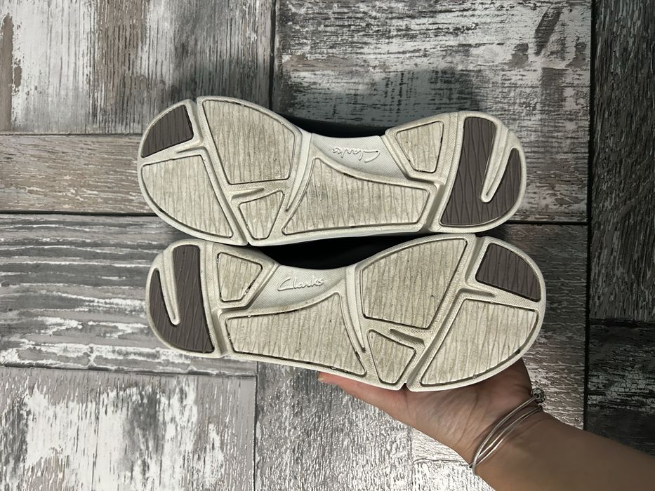 Дамски обувки Clarks / Кларкс Trigenic - кожени и велурени 36 номер