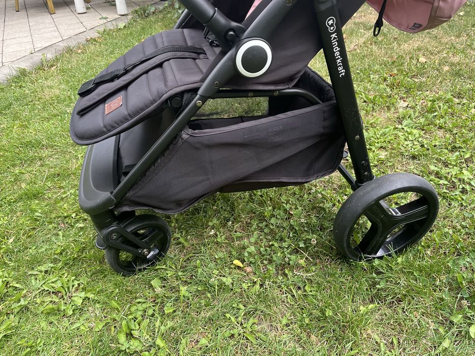 Carucior Kinderkraft Grande Plus 0-22 kg, roz
