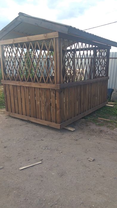 Деревянные беседки