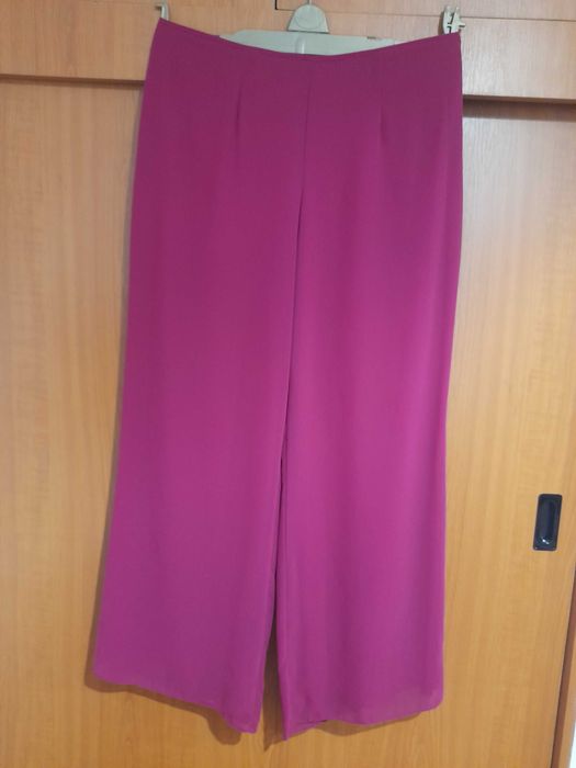 Pantaloni eleganti din voal dublat 42-44