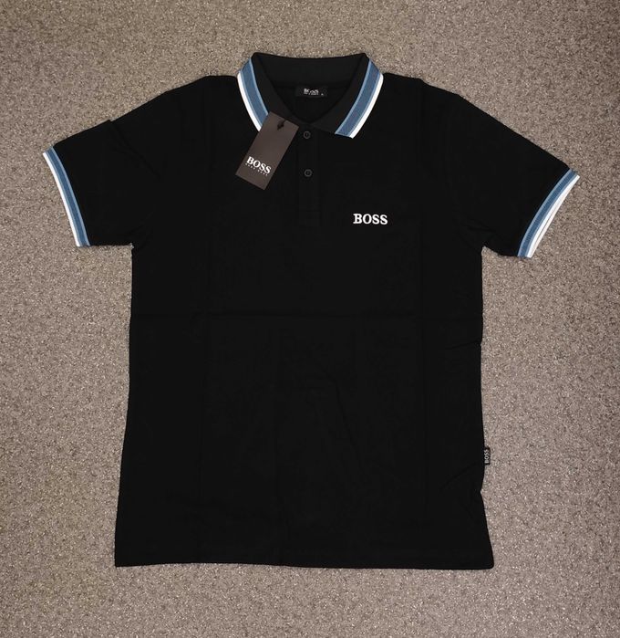 Мъжка тениска фланелка блуза памук Hugo Boss нов модел