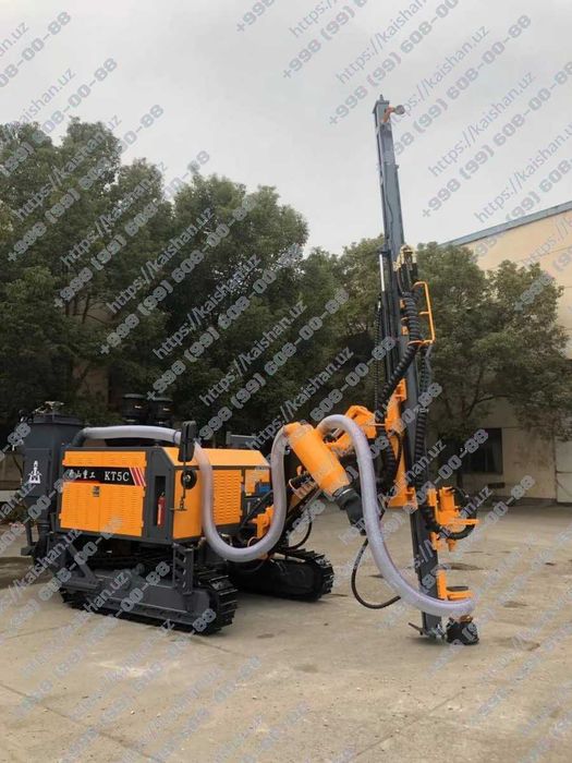Интегрированная буровая KAISHAN KT5C: глубина — 25 м, диаметр — 105 мм