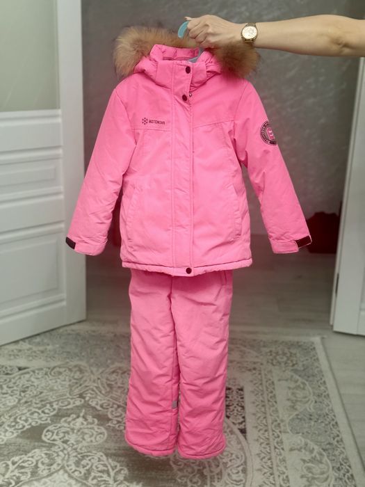 Зимний комбинезон на девочку