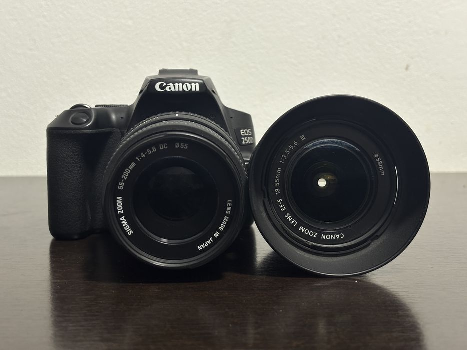 CANON EOS 250D 55-200mm