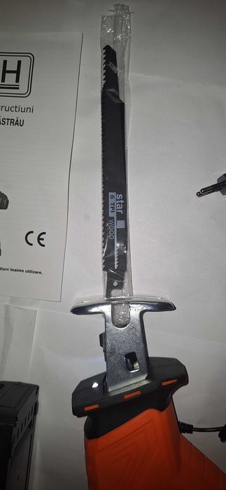 Fierastrau electric sabie pe baterii puternic OASE LEMN METAL Nou