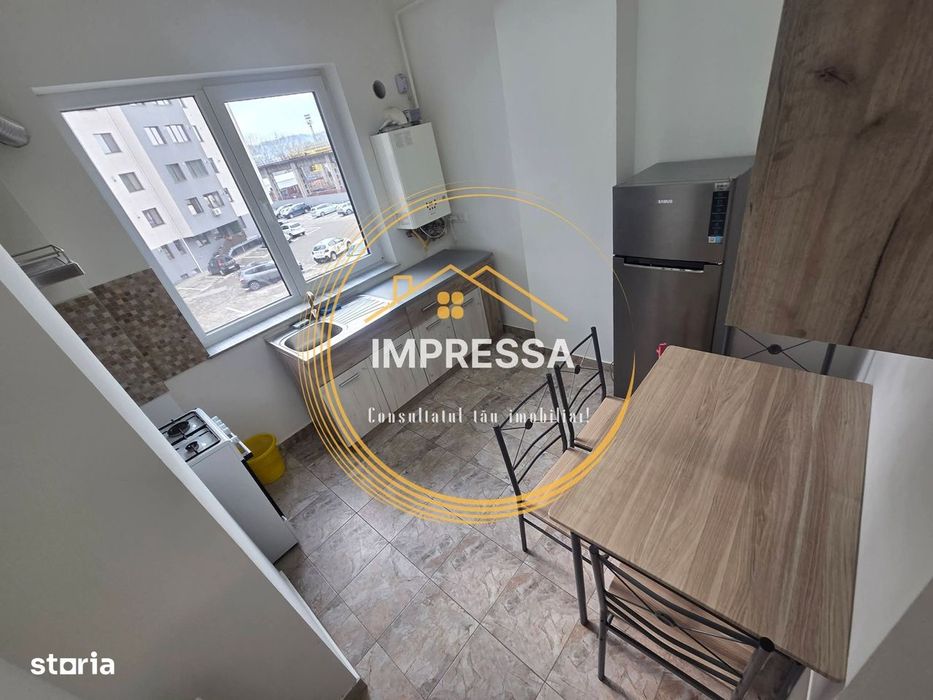 Se închiriază apartament 2 camere cartier rezidential 350e
