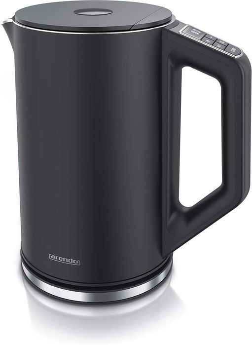 Arendo Електрическа кана,неръждаема стомана, 40/100 градуса 1.5L 2200W