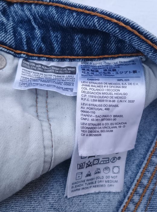 Blugi Levi's 510 Skinny W34 L32 originali – fit modern, stare foarte bună